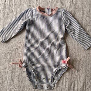 Ruffle Butts Seersucker Swimsuit